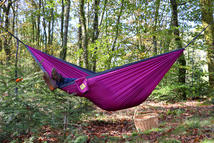 Hamac de voyage en toile de parachute Bee Lazy équipé