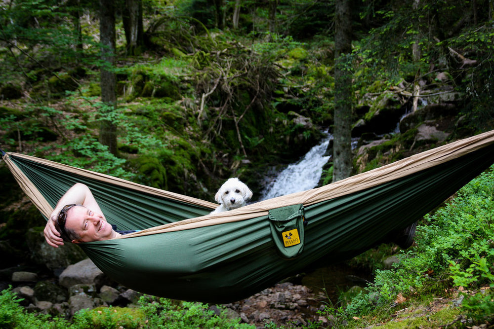 HAMAC AVEC BARRES - HAMAC POUR LE BIVOUAC