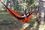 Hamac de Voyage : Hamac Bee Lazy  : Hamac orange toile de parachute Bee Lazy Corail 