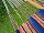 Support hamac : Ensembles Support Bois + Hamac : Support Apollo + solo Carthagène bleu